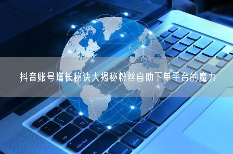 抖音账号增长秘诀大揭秘粉丝自助下单平台的魔力